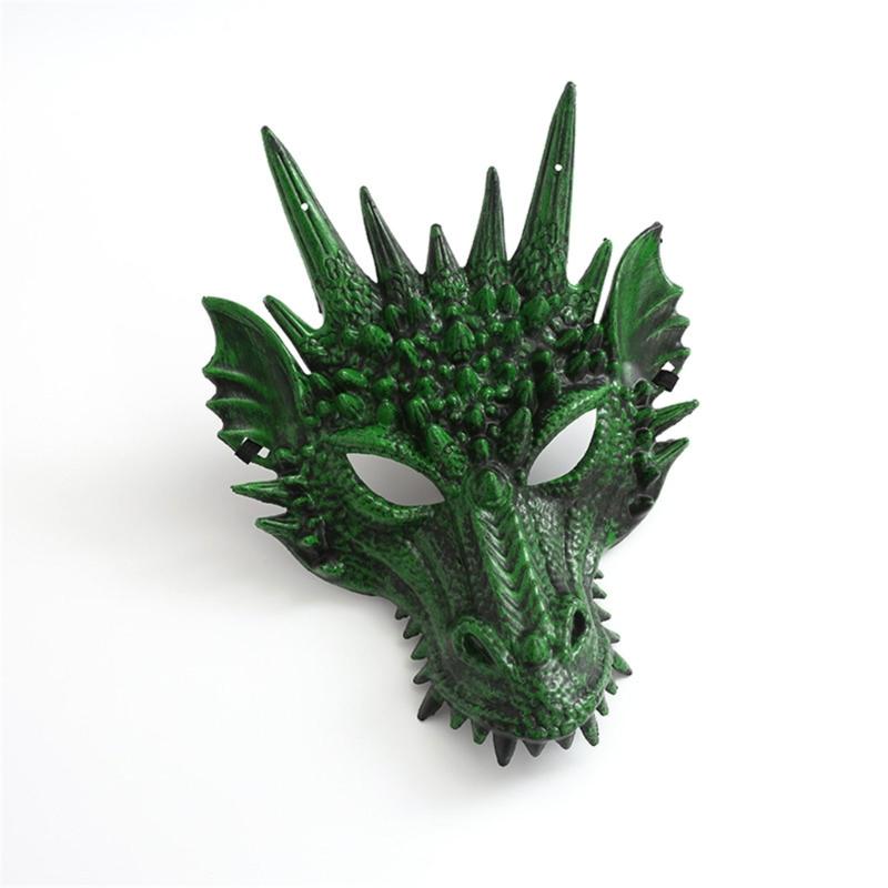 Dragon Mask For Kids Adults Festival Party, Halloween Dragon Cosplay Mask Dragon's Head Mask Halloween Dragon Costume