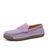 Hand-stitched Women Casual Shoes Loafers Slip On Driving Shoes Moccasins Women Flats Shoes
