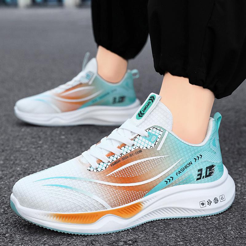 Shoes Men's New Spring Casual Shoes Wear-resistant Sports Shoes Men's Breathable and Non-smelly Feet Running Shoes Sneakers Men's Shoes