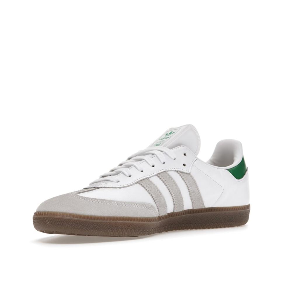 Kith X Adidas Samba OG Classics Program Unisex Sneakers White Off-White Green FX5398
