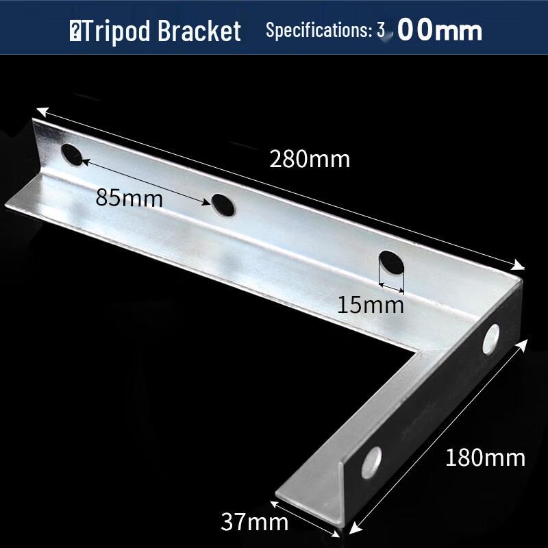 Huishida Heavy-Duty Galvanized Angle Steel Triangular Support Bracket