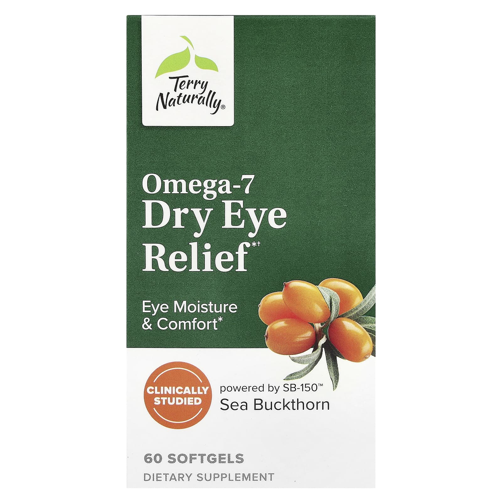 

Omega 7 Dry Eye Relief, 60 Softgels