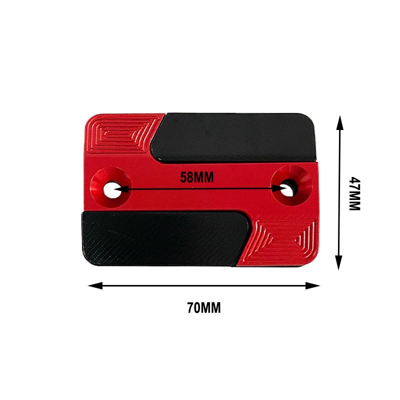 ADV Motorcycle Accessories CNC Aluminum Front Brake Reservoir Fluid Tank Oil Cup Cover For HONDA ADV350 ADV150 ADV160 350 adv