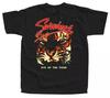 Vintage Survivor Band Eye Of Tiger Cotton S-5XL Unisex Black Tee Shirt.webp
