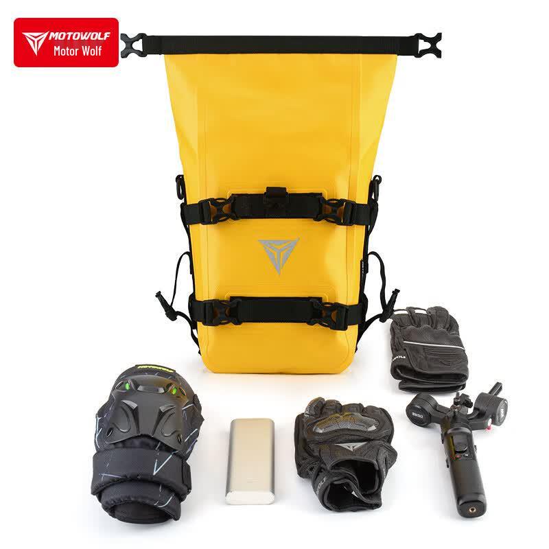 MOTOWOLF Wasserdichte Schnellverschluss-Sturzbügeltasche für Motorräder