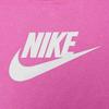 Nike Club Fleece Letter Crewneck Sweatshirt Kids Sweatshirt Pink FD2992-675
