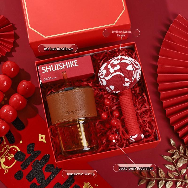 2026 Year of the Horse Customizable Employee Gift Set – Practical and Creative New Year Souvenirs