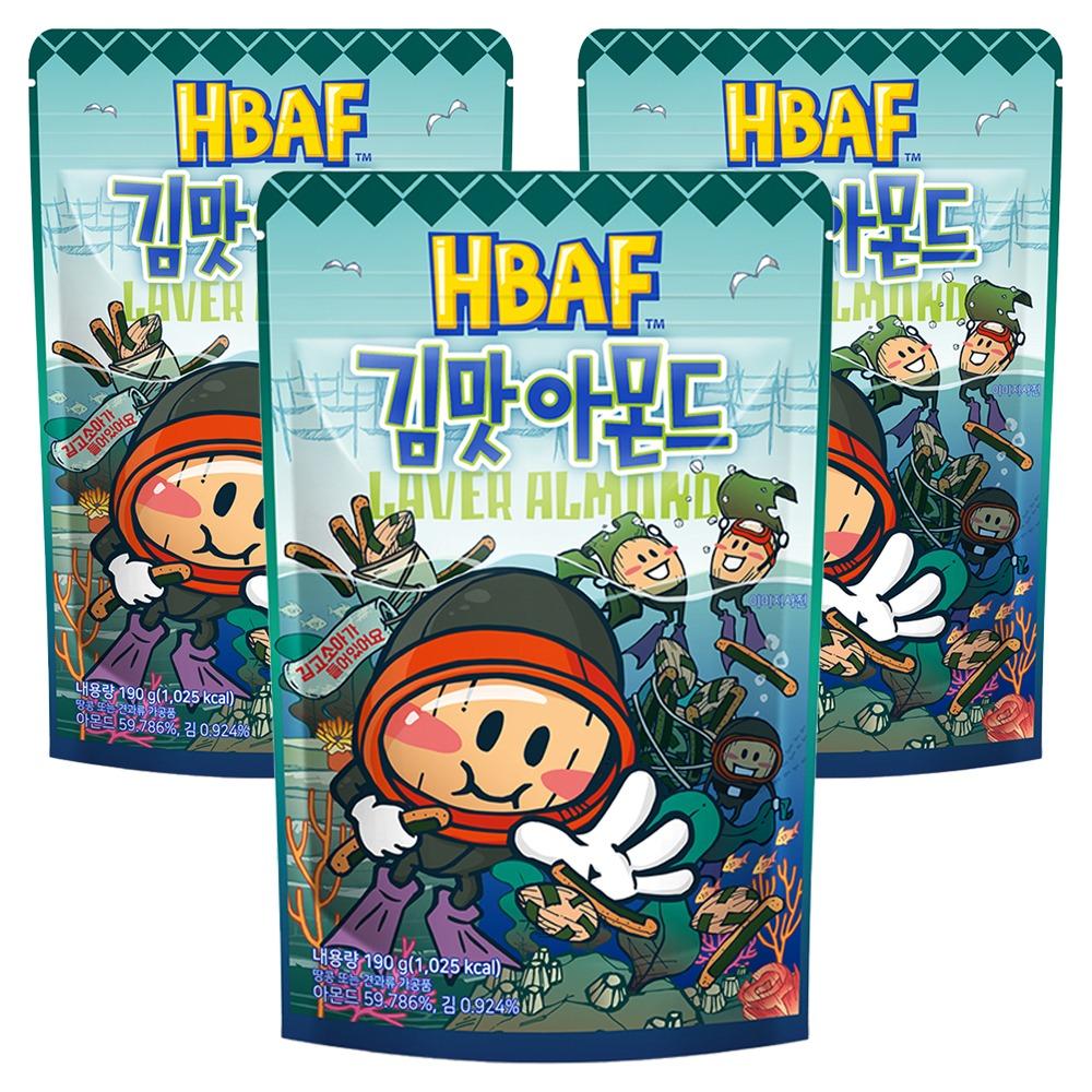 HBAF Auzu jūras zāļu garšas mandeles
