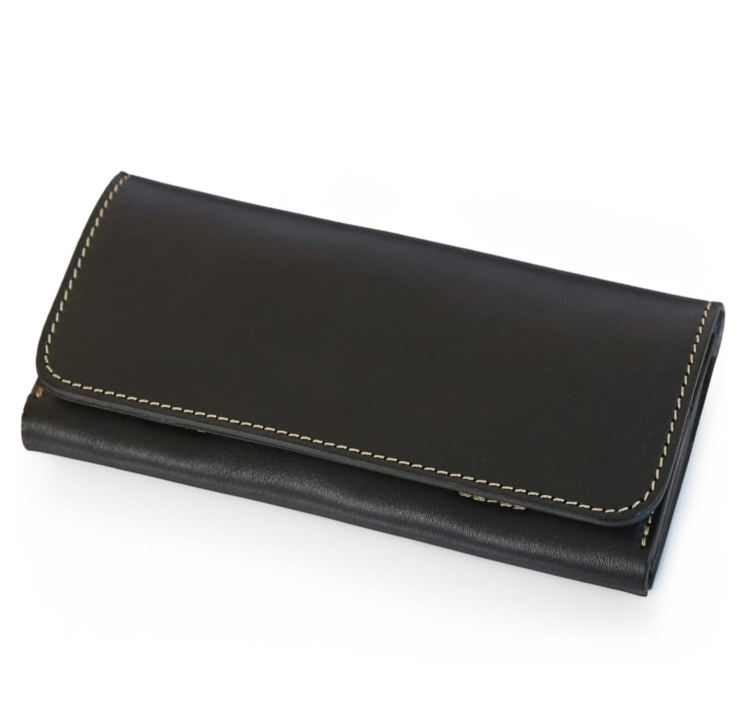 

Long Genuine Large Tochigi Made in Can Hold Gift for Leather Coin Purse Black [Sokunou] Wallet, Women s, Men s, Leather, Capacity, Cover, Brand,