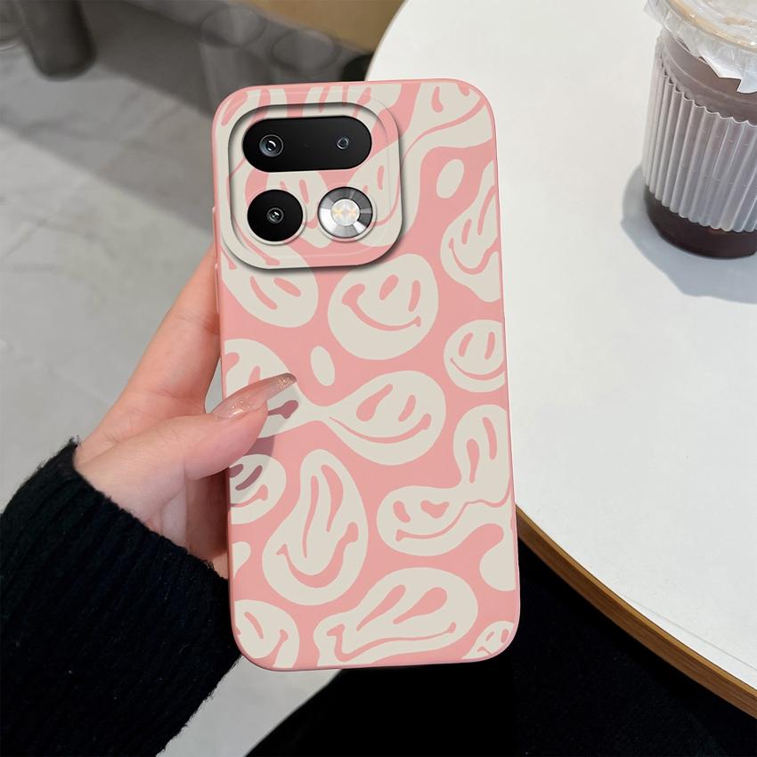 For Oppo Realme 16 14 15 Pro Plus C85 Pro P3 Lite Reno15 Pro OPPO A77 A78 A95 A93 A72 A73 Phone Covers Fashion Labels Soft Smooth Liquid Silicone Case