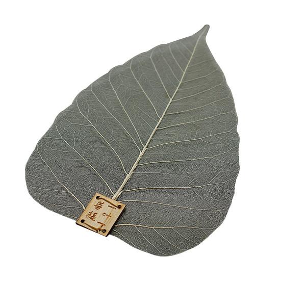 Leaf Shape Tea Strainer Wooden Leaf Tea Separator Bookmark Tea Filter Reusable Tea Infuser for Loose Leaf Tea Coffee