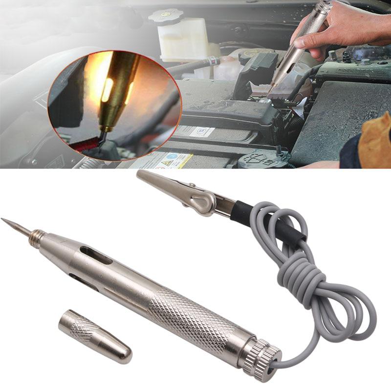 6V 12V 24V Auto Car Motorcycle Circuit Tester Gauge Test Voltmeter Pen