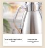 Thickened 304 Stainless Steel Insulated Thermos Flask - Large Capacity Vacuum Hot Water Bottle for Home Use
