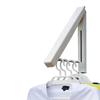 Folding Clothes Hanger Space Saving Clothes Rack Clothes Storage Hanging Rack for Laundry Room Bathroom