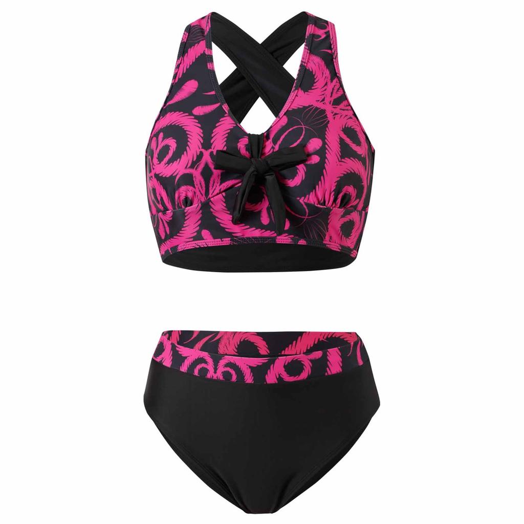 Women's Fashion Separate Sexy Bikini With Bra Pads No Bra Swimsuit