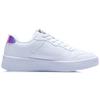 Li Ning Sports Lifestyle Serie Synthetikleder Rutschfest Langlebig Leicht Low Top Skateschuhe Damen Sneaker Weiß AGCQ578-2