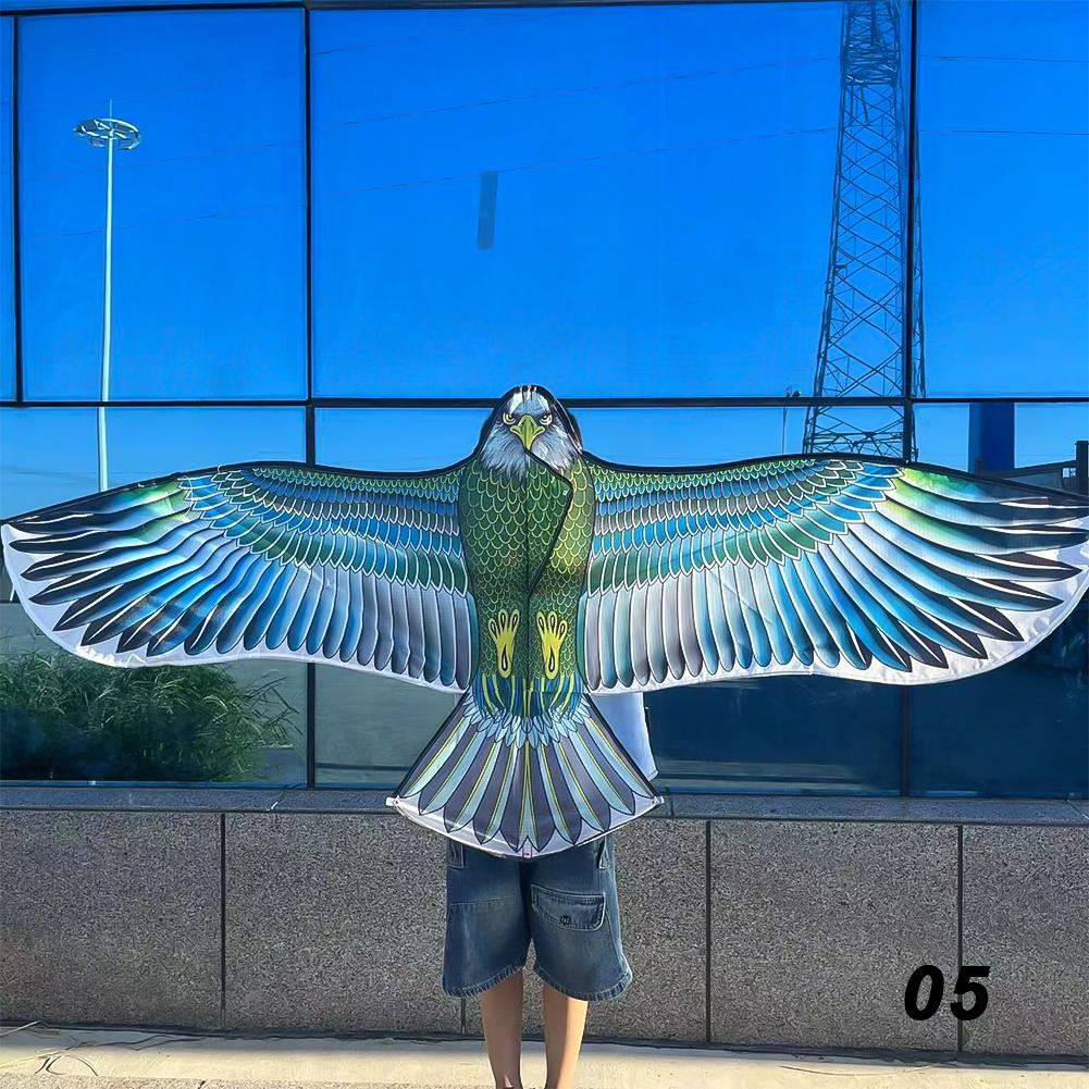 

1,2 м/1,5 м/1,65 м Воздушный змей «Орел» Большой орел Летающая птица Воздушные змеи Дети Подарки Семейные Поездки Сад Спорт на открытом воздухе DIY Игрушка 05