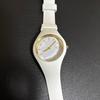 שעון יד Ice Watch Ice Ruler לבן-זהב קטן 007 229 משומש