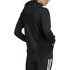 Adidas Loose-Fit Hooded Sweatshirt Women Tops Black FM1044