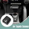 Carbon Look For Toyota Tacoma 2024 Plastic Car Interior Center Gear Shift Head Knob Panel Cover Sticker Trim Accessories