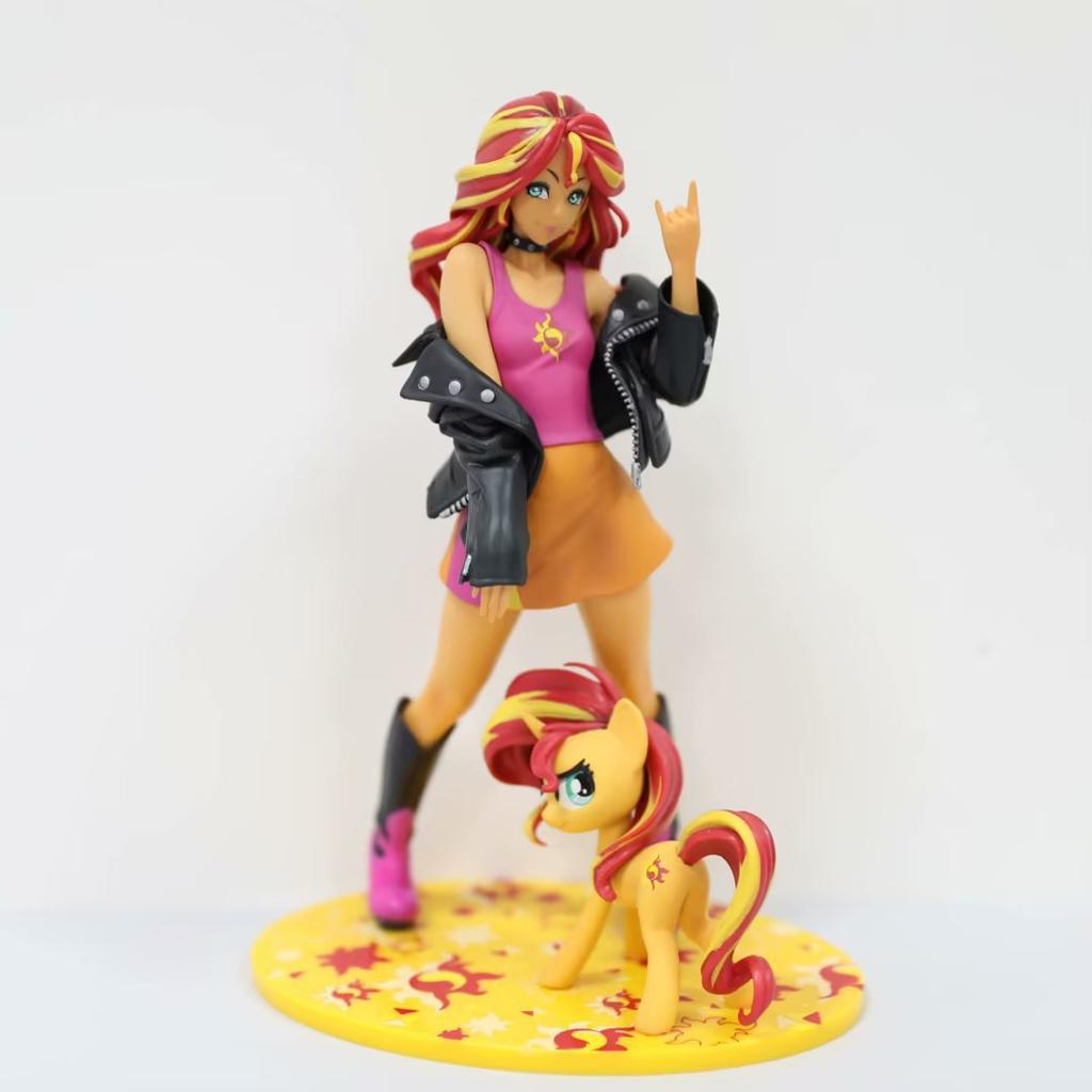 Little Pony Rainbow Cola Yurui Shuohui Shuoshuo Biqi Ziyue Lulu Apple Jia'er Xiaodie Yunbao Zhenqi Handmade Model Birthday Gift