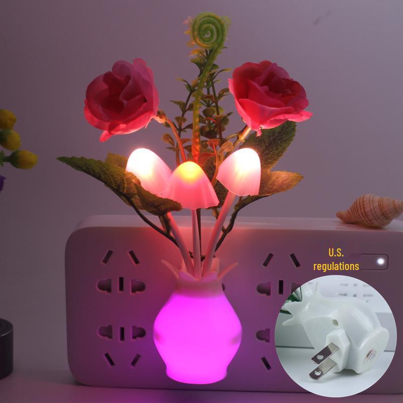 Multi-Color Changing Sensor Vase Night Light (EU/US Standard)