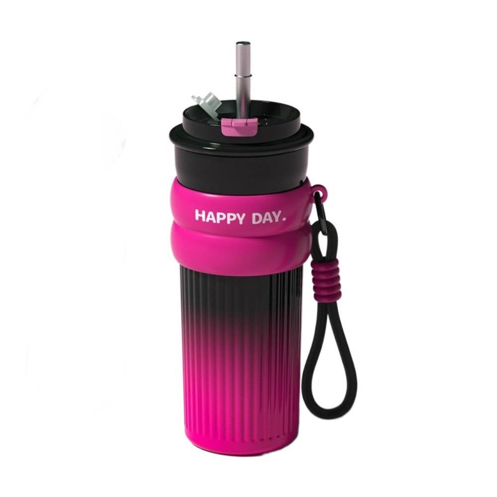 

Изолированная бутылка для воды большой емкости 500 мл, вакуумная колба, автомобильная колба для сохранения льда, для улицы розы красного