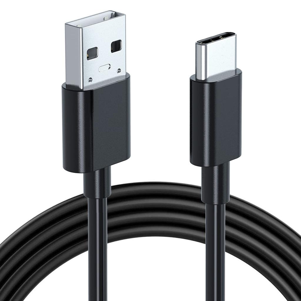 10FT USB-C Type C Charge Cable Cord Wire for Xbox Series X Core and Playstation 5 PS5 DualSense Wireless Controllers (Black)