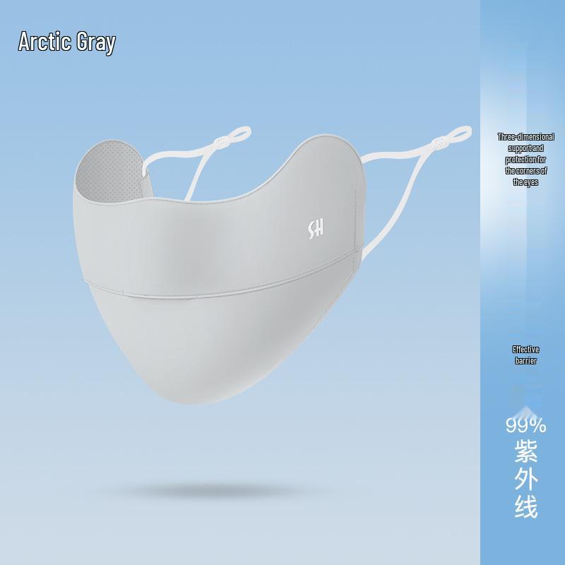 Women's Summer Ice Silk Facekini: UV-Protective Sunshade Mask for Outdoor Activities