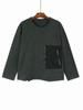 XITAO Long Sleeve T-shirt Zippers Patchwork Casual Simplicity Women DMJ3611