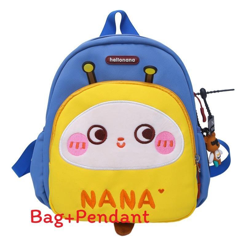 Simple Unisex Summer Backpack With Durable Nylon Material For School Days