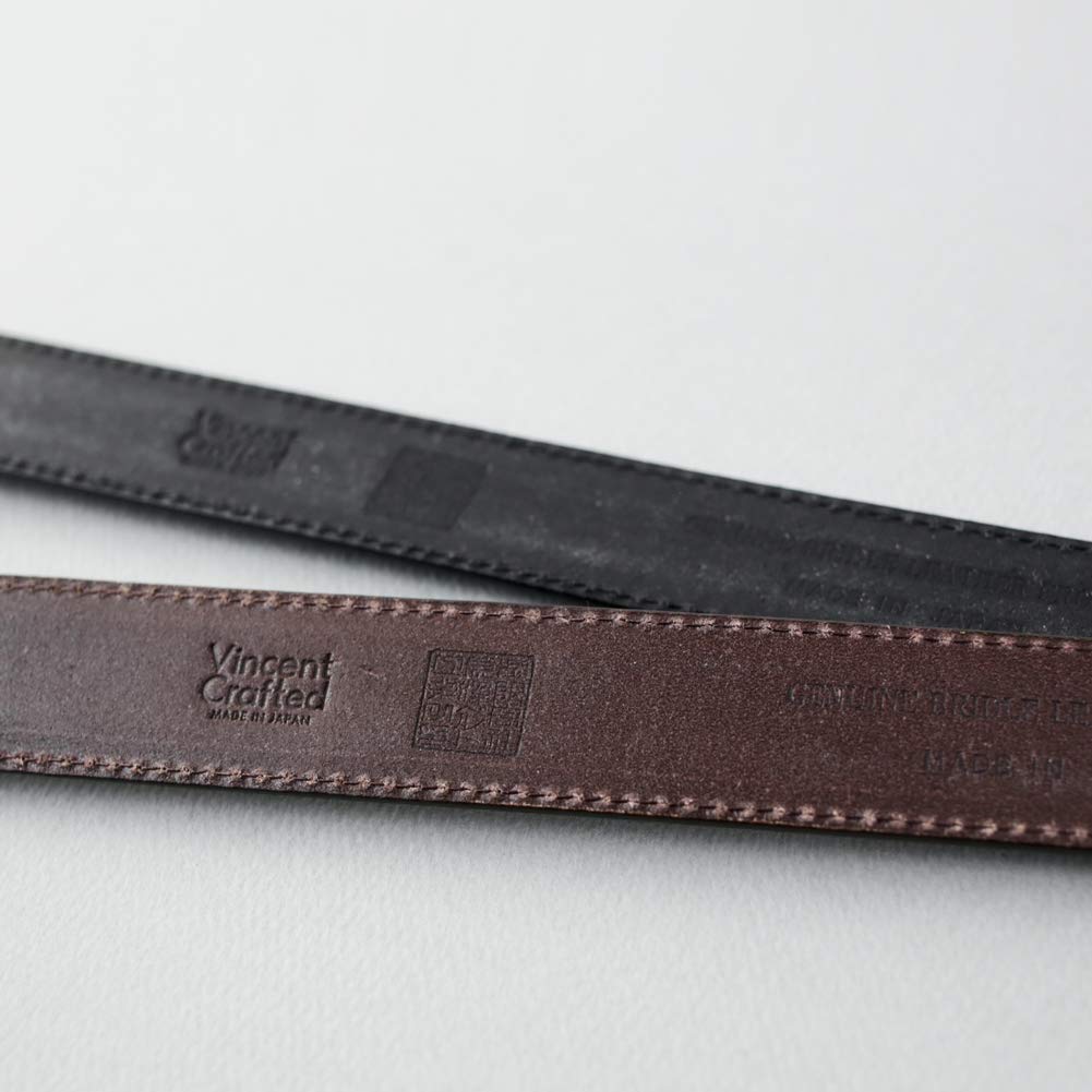 [Vincent Crafted] Nagasawa Belt Industry Sedgwick J&E SEDGWICK Bridle Leather Business Belt Made in Japan Genuine Leather 30mm Wide Leather Belt