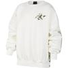 Jordan Take Flight Snap Crew Neck Casual Long Sleeve Sweatshirt Kids Sweatshirt Sail FZ1950-133