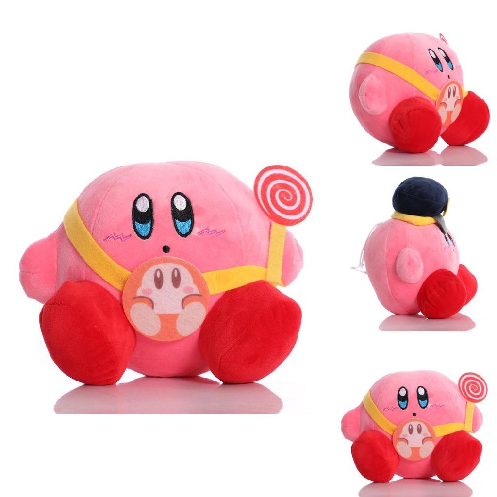 Weiche und niedliche Kirby Stern Cappy Puppe Cartoon Anime Plüschtier Ideal für Kinder und Sammler