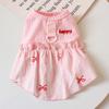 Skin-friendly Puppy Skirt Lovely Pet Dress Pet Clothes Dog Summer Dress  Spring/Summer