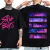 Kpop Demon Hunter Cartoon Round Neck Pure Cotton Tshirt Saja 2026 Cool Style SpringSummer Luxury Fashion Oversized Tshirt