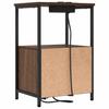 Nightstand Set of 2 Brown Oak Effect 40 x 31 x 60 cm