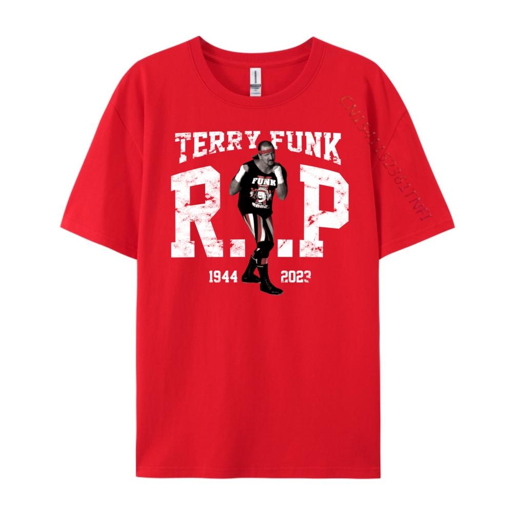 Terry Funk Wrestling Legend Unisex s T-Shirts Unisex Unisexs Gifts Grahpic Tee Shirt High Quality Unisex s T-Shirt S