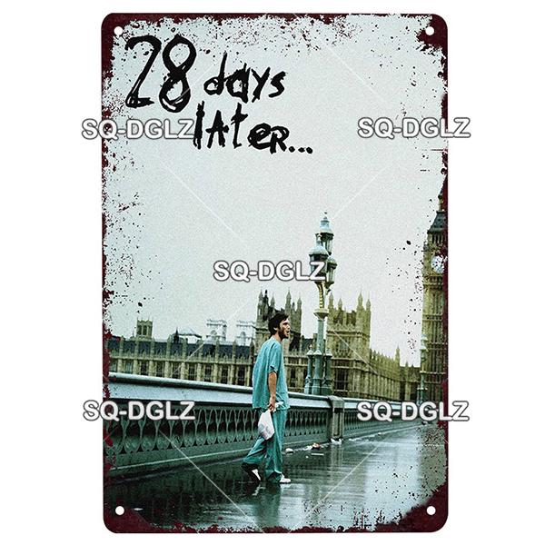 Movie Poster Metal Sign Metal Poster Tin Sign Plaque Metal Vintage Wall Decor for Bar Pub Club Man Cave Metal Signs(20x30cm)