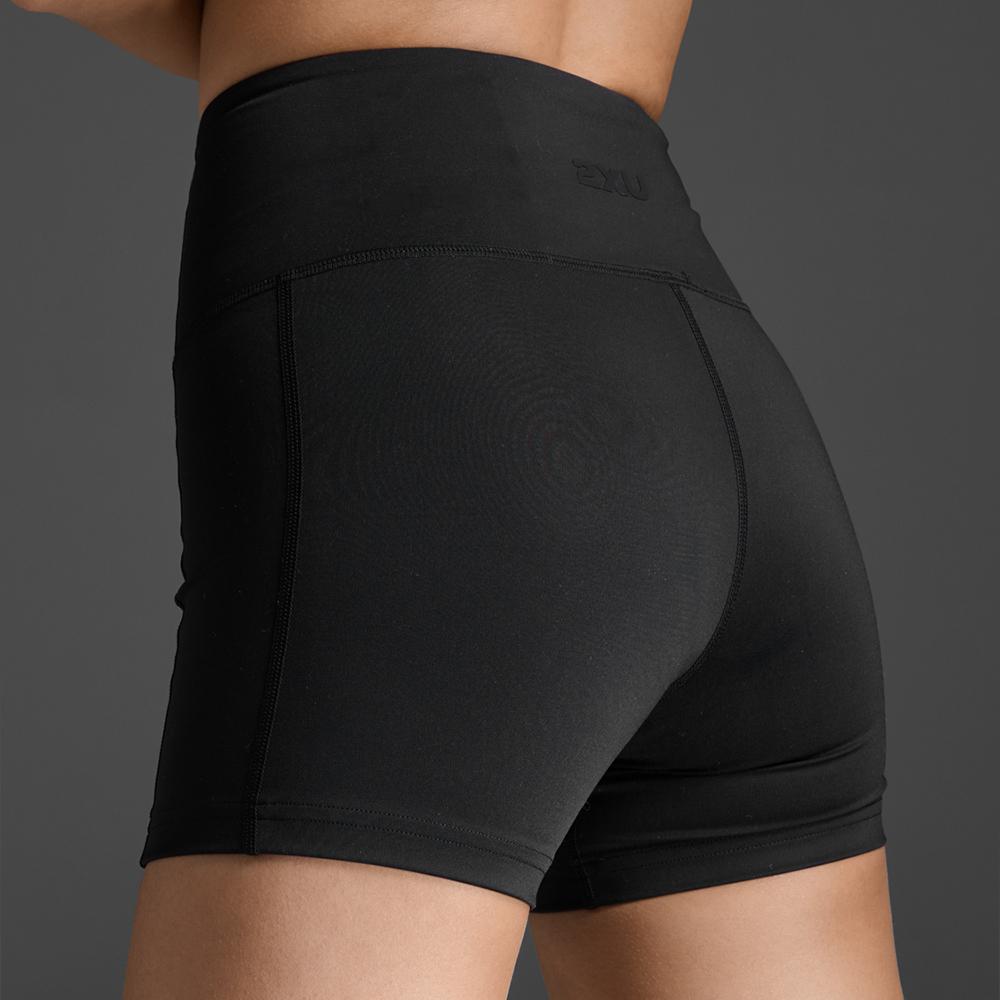 Tutaimjeuyu (Women'S) Foam Soft Touch High-Rise Compression Shorts Black_Wa7300Bblk-Blk