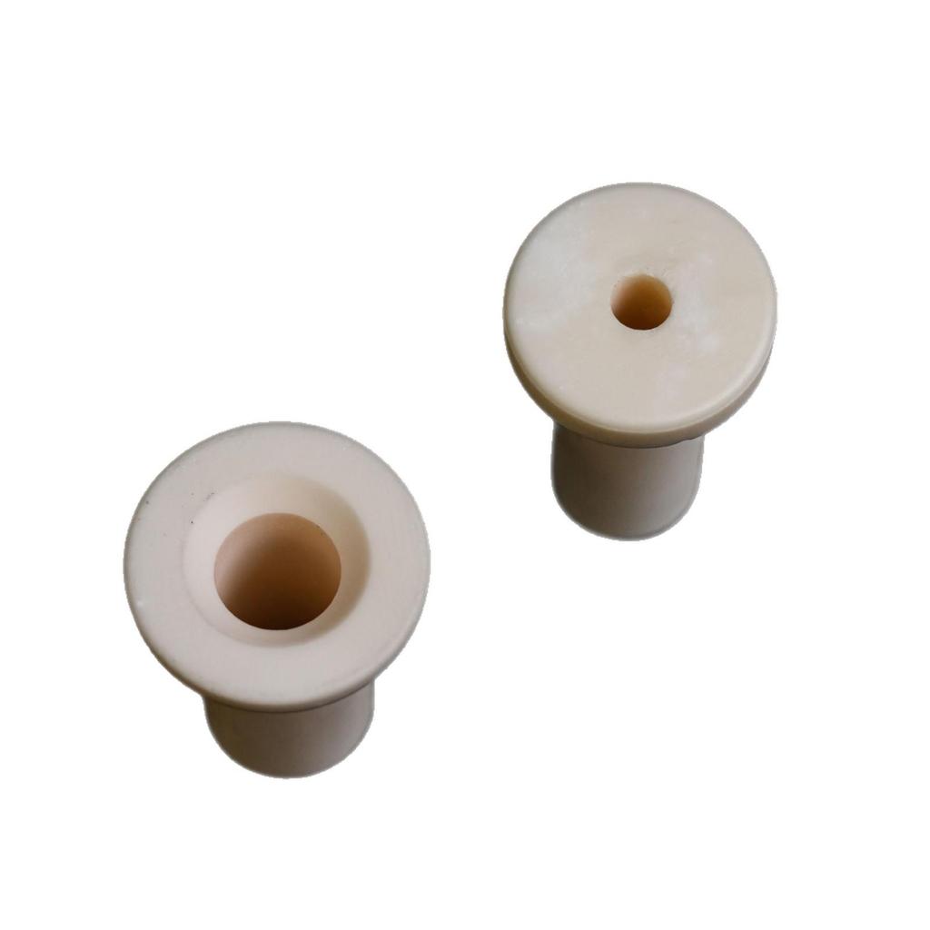 99 Alumina Ceramic T-type Recessed & Convex Corrosion-Resistant Thermocouple Protection Tube Nozzle