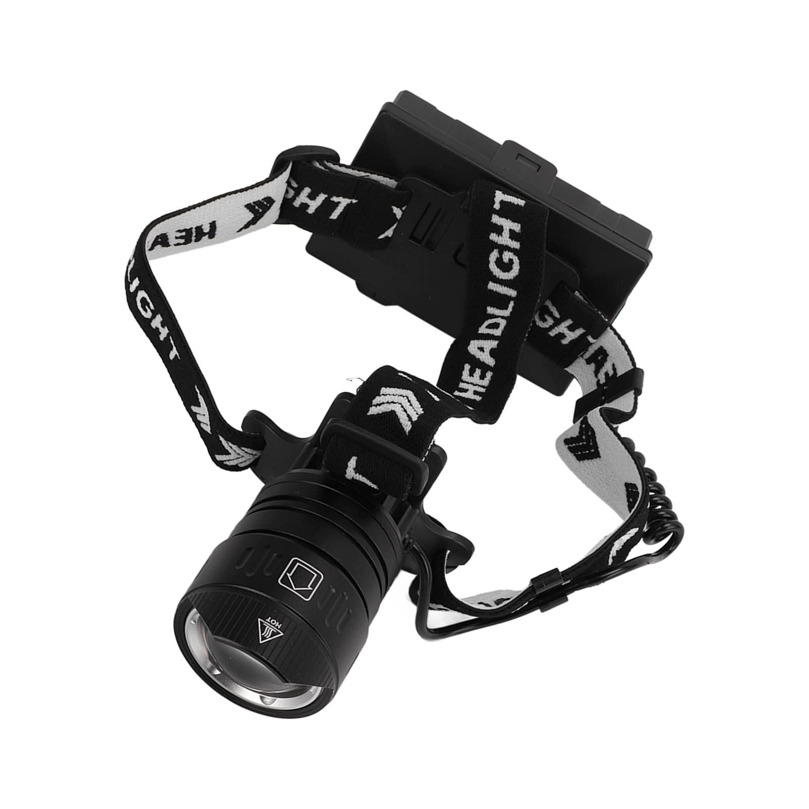 

Sensor Bright Head Torch with Powerful Rechargeable LED and Adjustable with Data Cable for Outdoor Outdoor and Night Work Headlamp, Head, Camping,