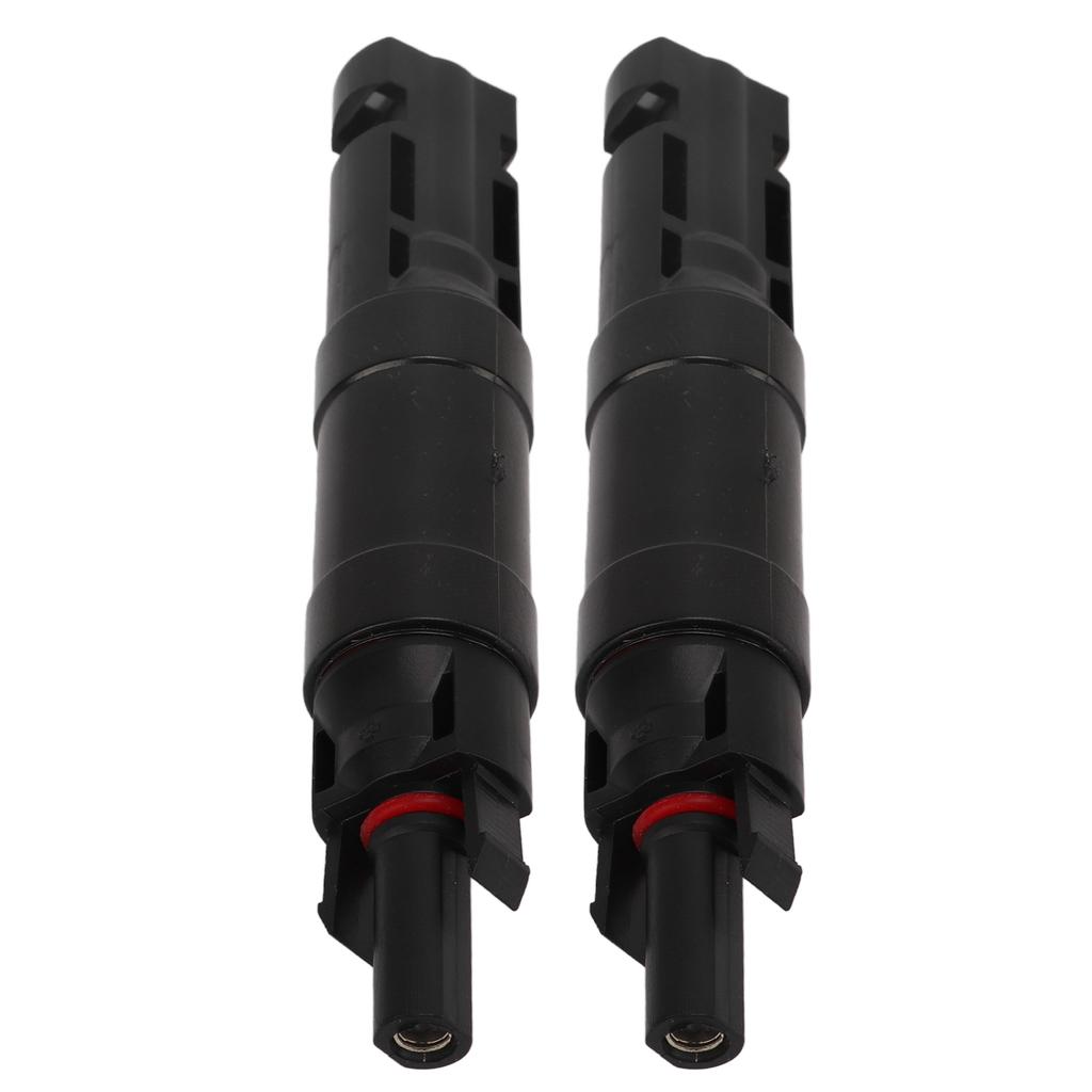 2 Pcs Solar Photovoltaic Connector 20A IP67 Waterproof PV Diode Fuse Connector for Solar System