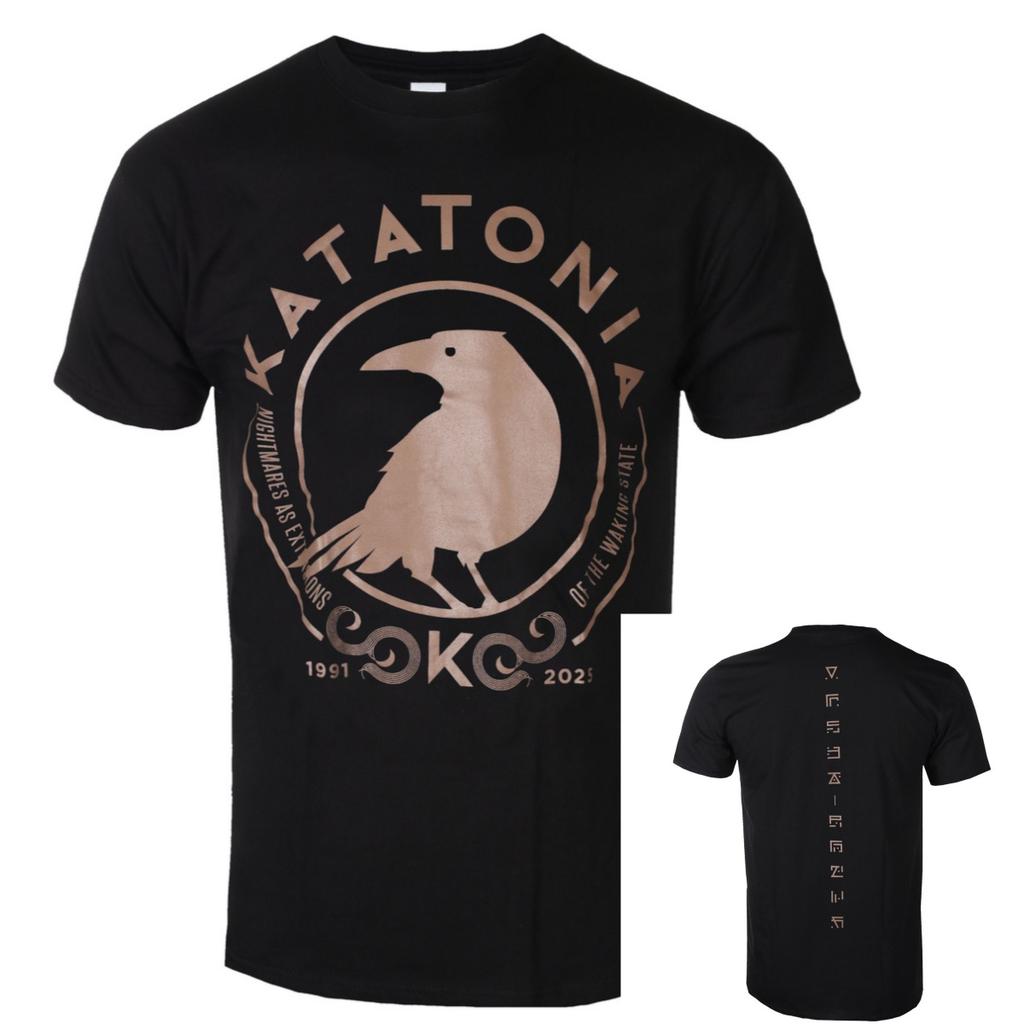 Nightside Records Rock Music Art Style Summer Casual TShirt Unisexs and Womens Luxury Brand