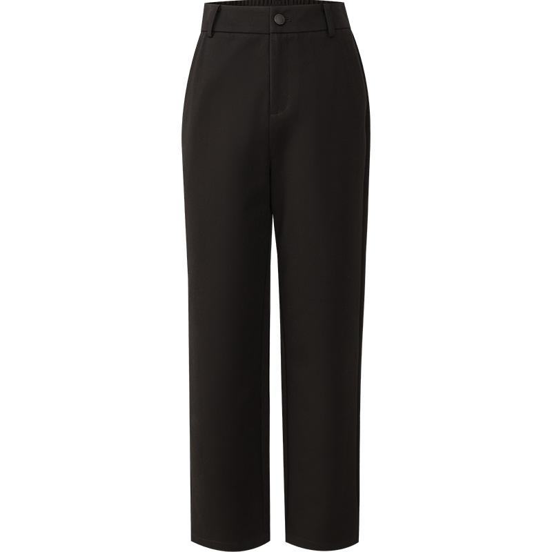 Nine point straight leg suit pants, women's casual casual pants, commuting cigarette pants