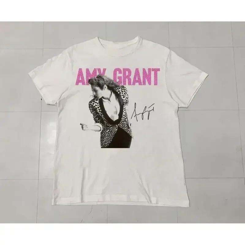 Amy Grant Signature White T Shirt All Size