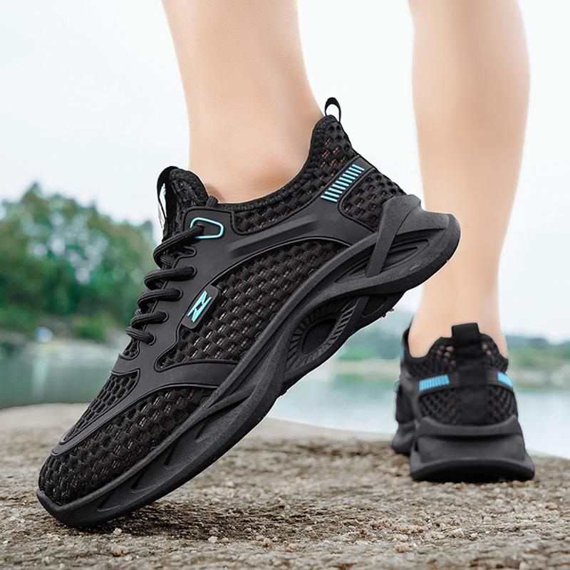 Fashion CYYTL Mesh Sneakers Breathable Summer Shoes For Men Casual Outdoor Running Tennis Luxury Platform Sports Hiking Designer Loafers