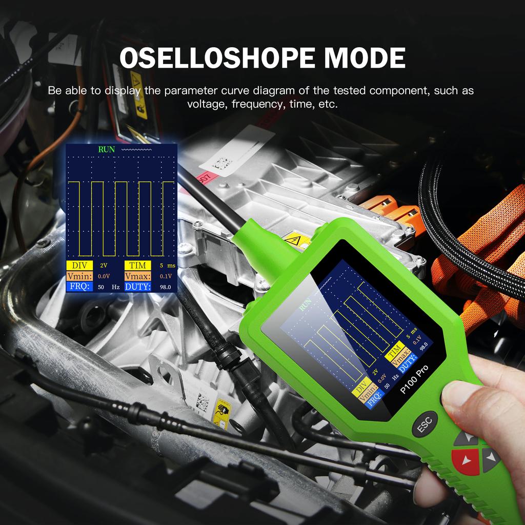 Pro 9-30V Circuito de Carro Diagnóstico de Circuito Automotivo Kit de Sonda de Circuito 12V 24V Multímetro Osciloscópio Digital Ativação de Peças/0-5V Ajustável