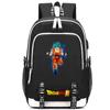 Anime Dragon Ball Canvas Backpack for Boy Girl Back To School Book Bag Anti Theft Travel Bag Student Waterproof Backpack Men Women Travel Leisure Bag