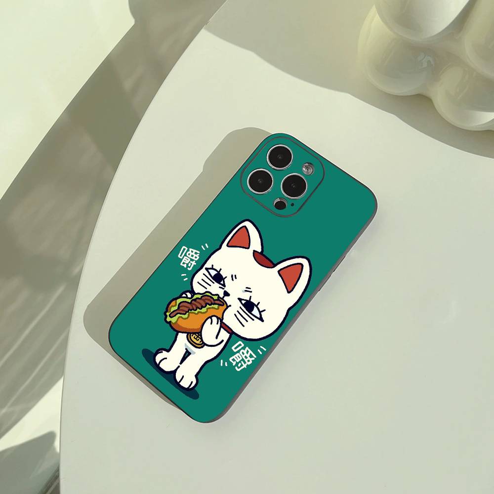 Dan-da-dan Turbo Phone Case For iPhone 17,16,15,14,13,12,11 Pro Max, Lightweight and practical Soft Black Cover